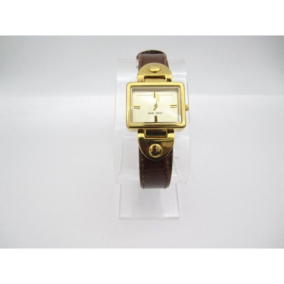 Women Nine West Quartz WR Analog 27mm Dial Causal Round Watch (G607) - Picture 5 of 10